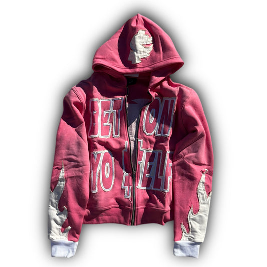 PINK HOODIE